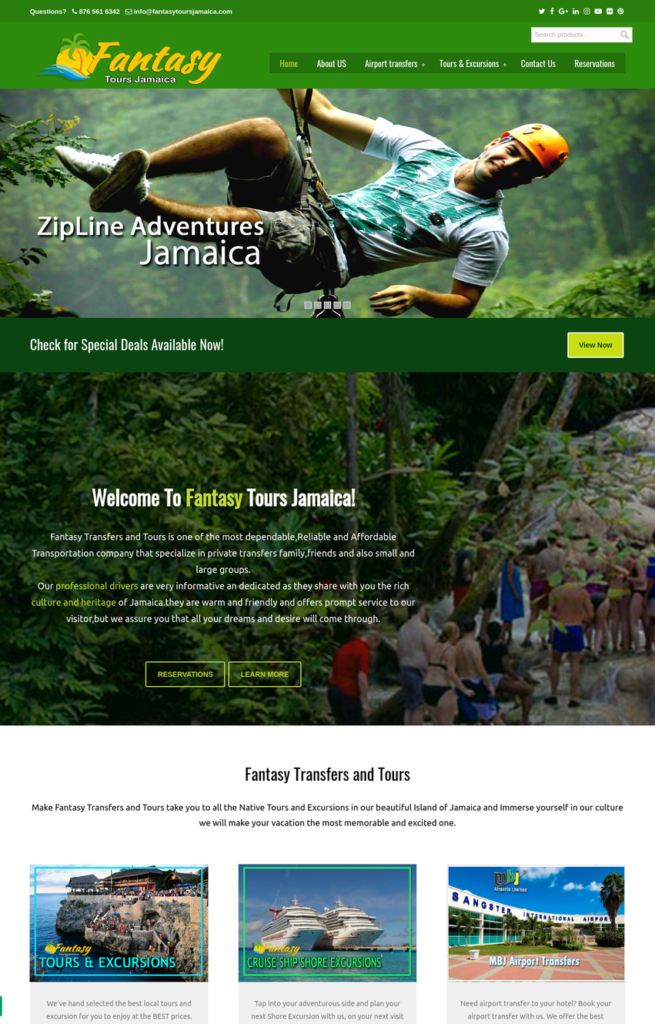 Jamaica Website Designer, Website design, Graphic design, Website hosting and Search Engine Optimization Company